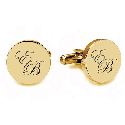 engraved cufflinks tiffany.